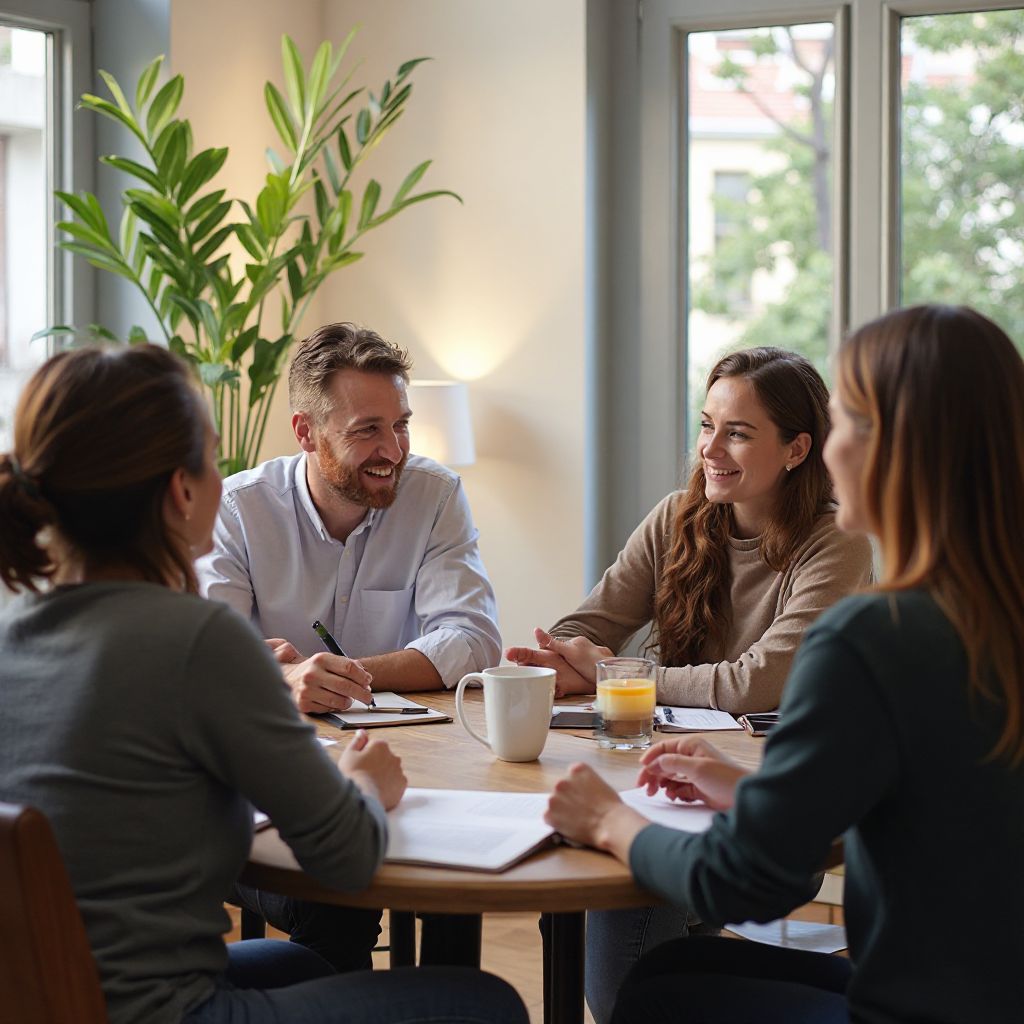 Echipa SchepelQ Sauterne în timpul unui workshop